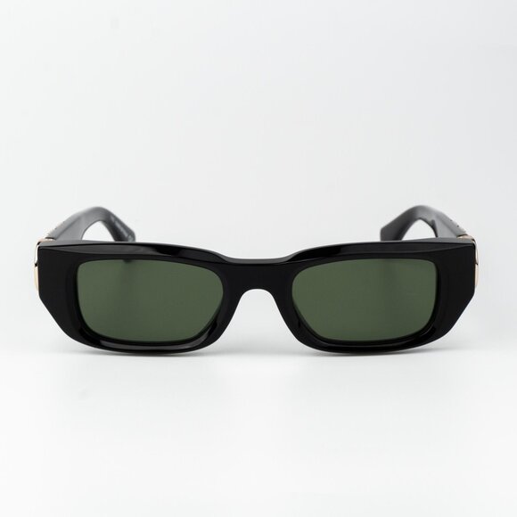 Off-White FILLMORE Men Sunglasses Black Green Square OERI124 FILLMORE 1055 - Picture 3 of 13